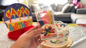 Musical Blooming Birthday Candle